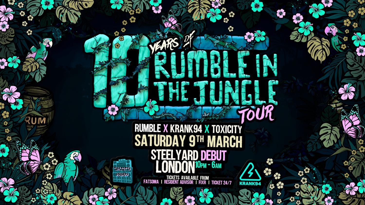 10 Years Of Rumble - London