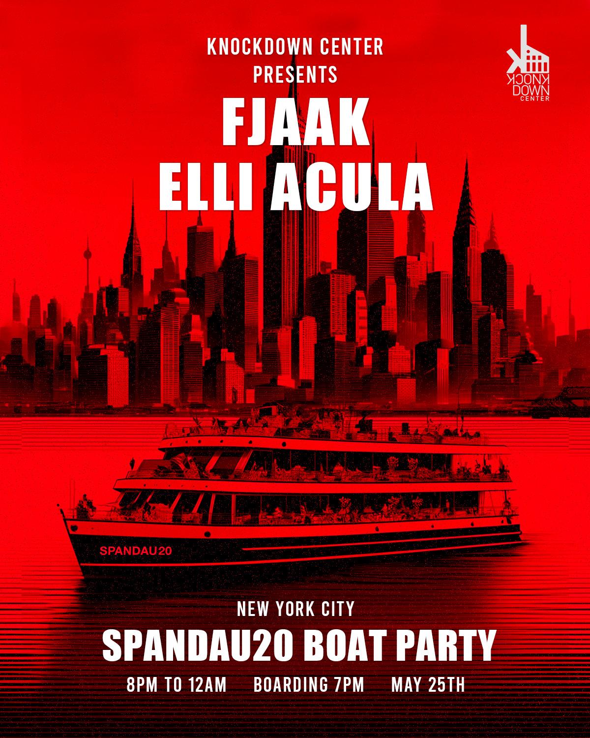 Boat Party With Fjaak & Elli Acula [Spandau20]