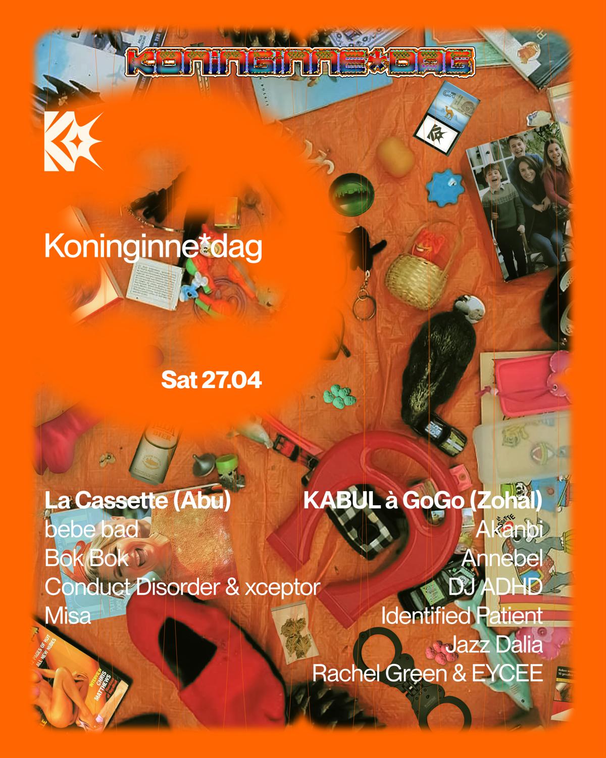 Kabul À Gogo & La Cassette ✧ Koninginne*Dag ✧ (King'S Day Event)