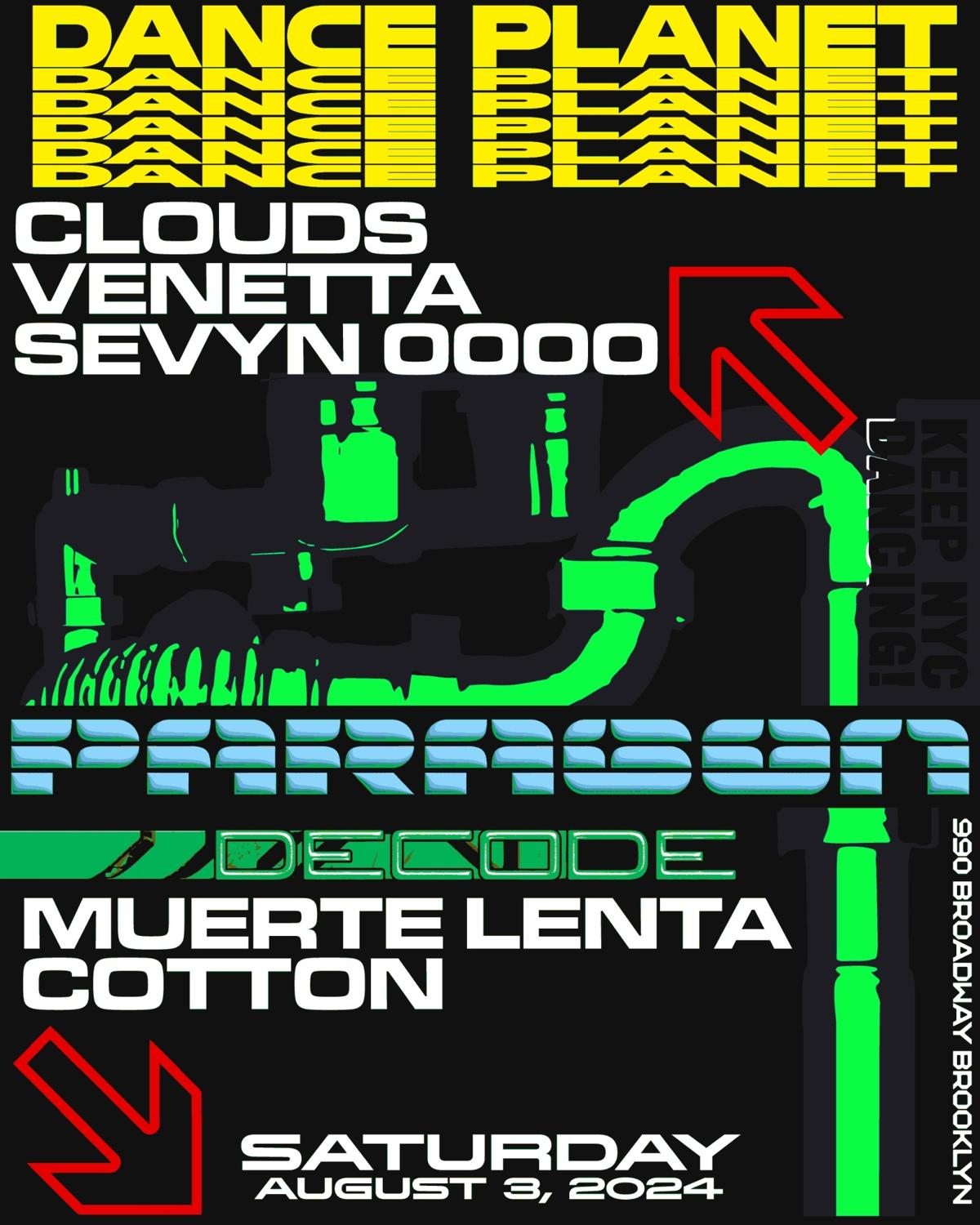 Dance Planet: Clouds, Venetta, Sevyn 0000 + Decode