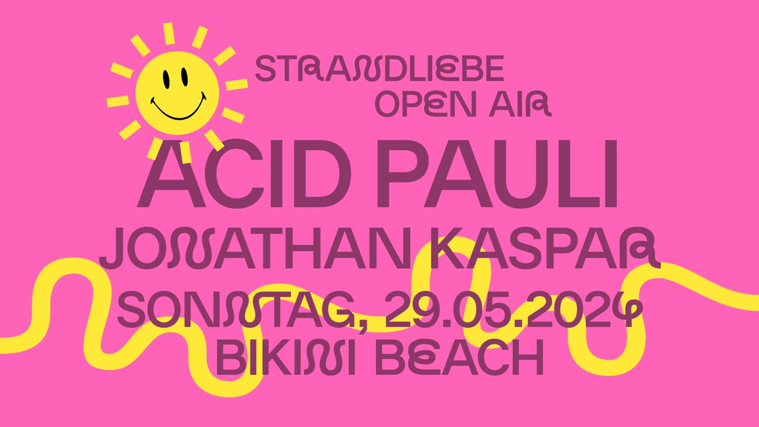 Acid Pauli & Jonathan Kaspar - Strandliebe Open Air I Bikini Beach Bonn