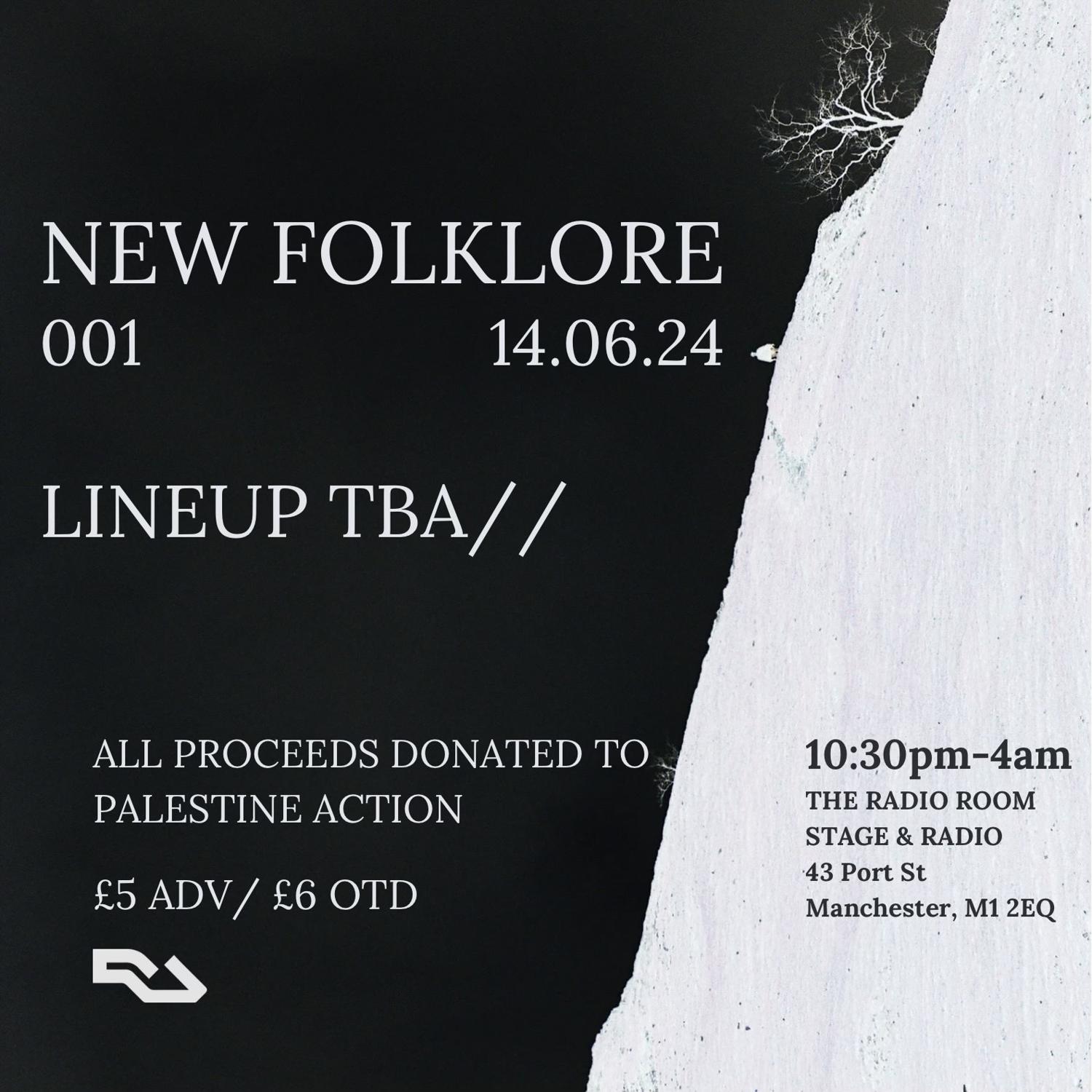 New Folklore 001 - Palestine Action Fundraiser