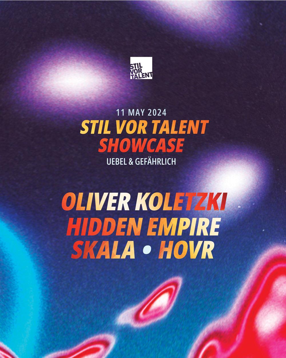 Stil Vor Talent Showcase With Oliver Koletzki