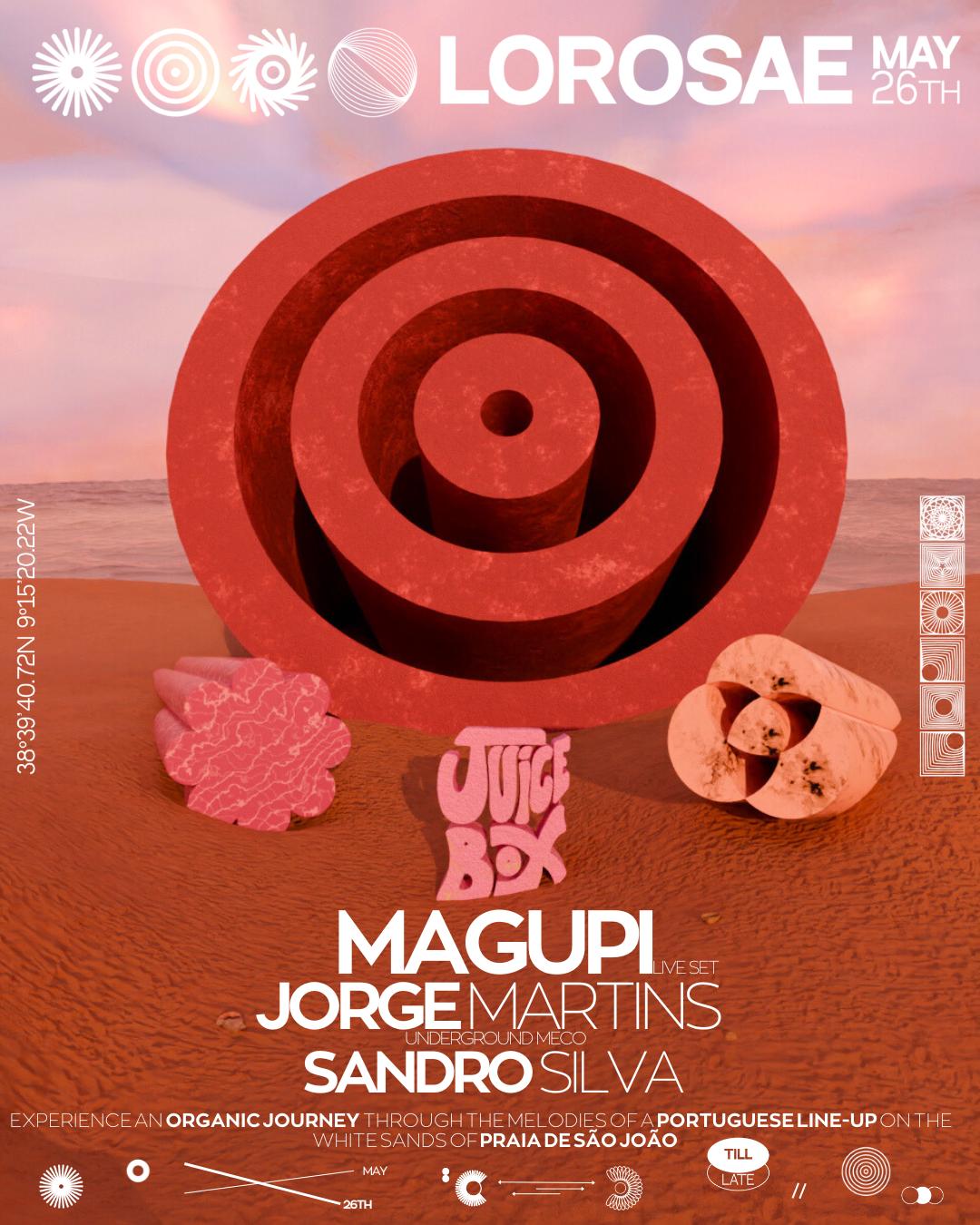 Juicebox Ep 5 - Lorosae W/ Magupi, Jorge Martins & Sandro Silva