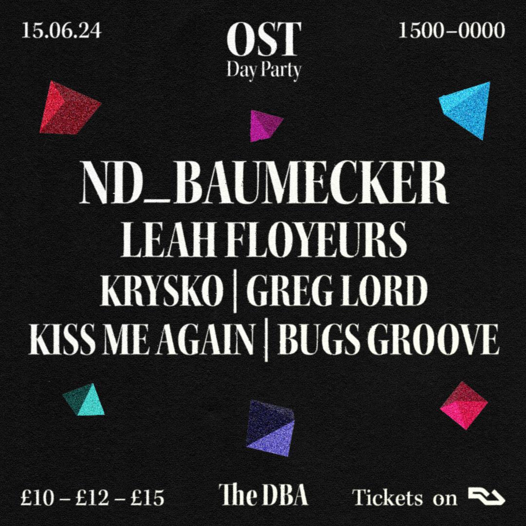 Ost Presents Nd_Baumecker, Leah Floyeurs, Kiss Me Again, Krysko, Greg Lord