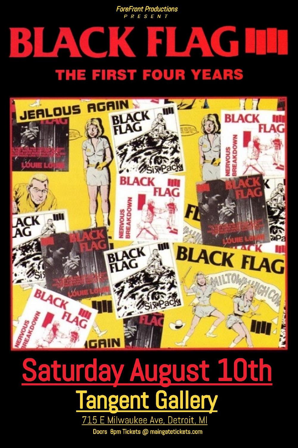 Black Flag - The First Four Years Tour