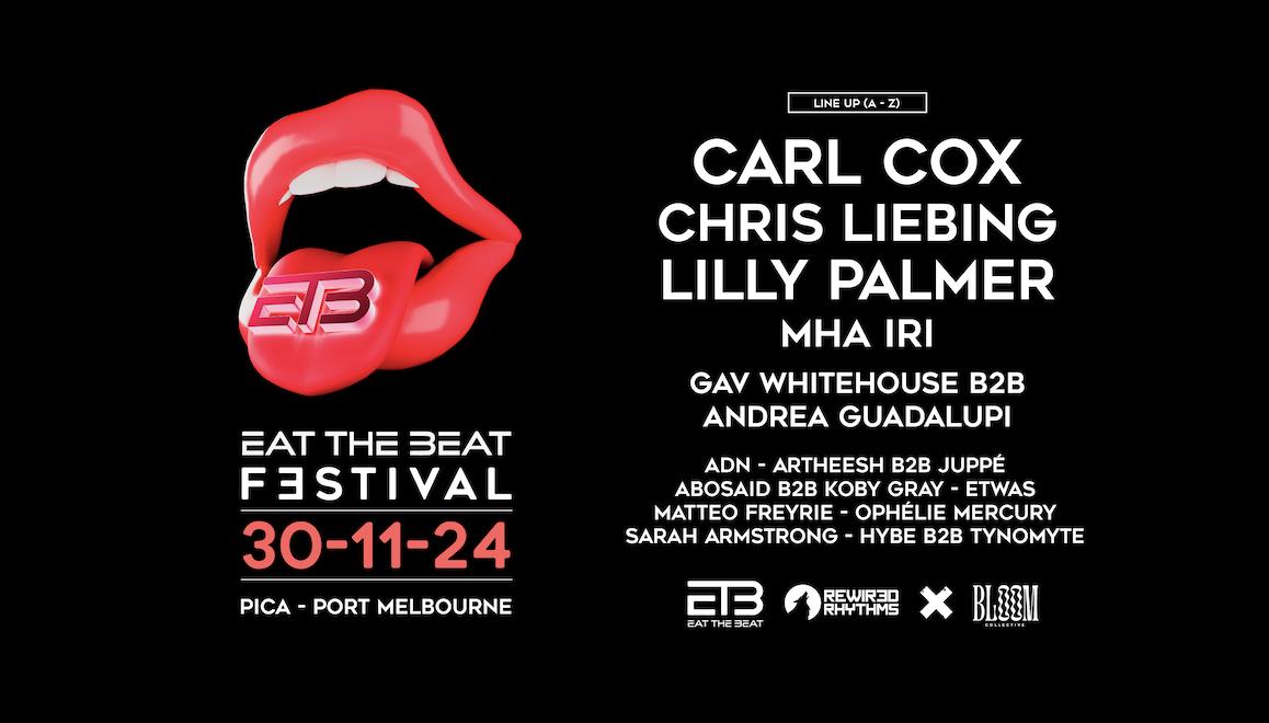 Eat The Beat Festival Feat. Carl Cox, Chris Liebing, Lilly Palmer, Mha Iri