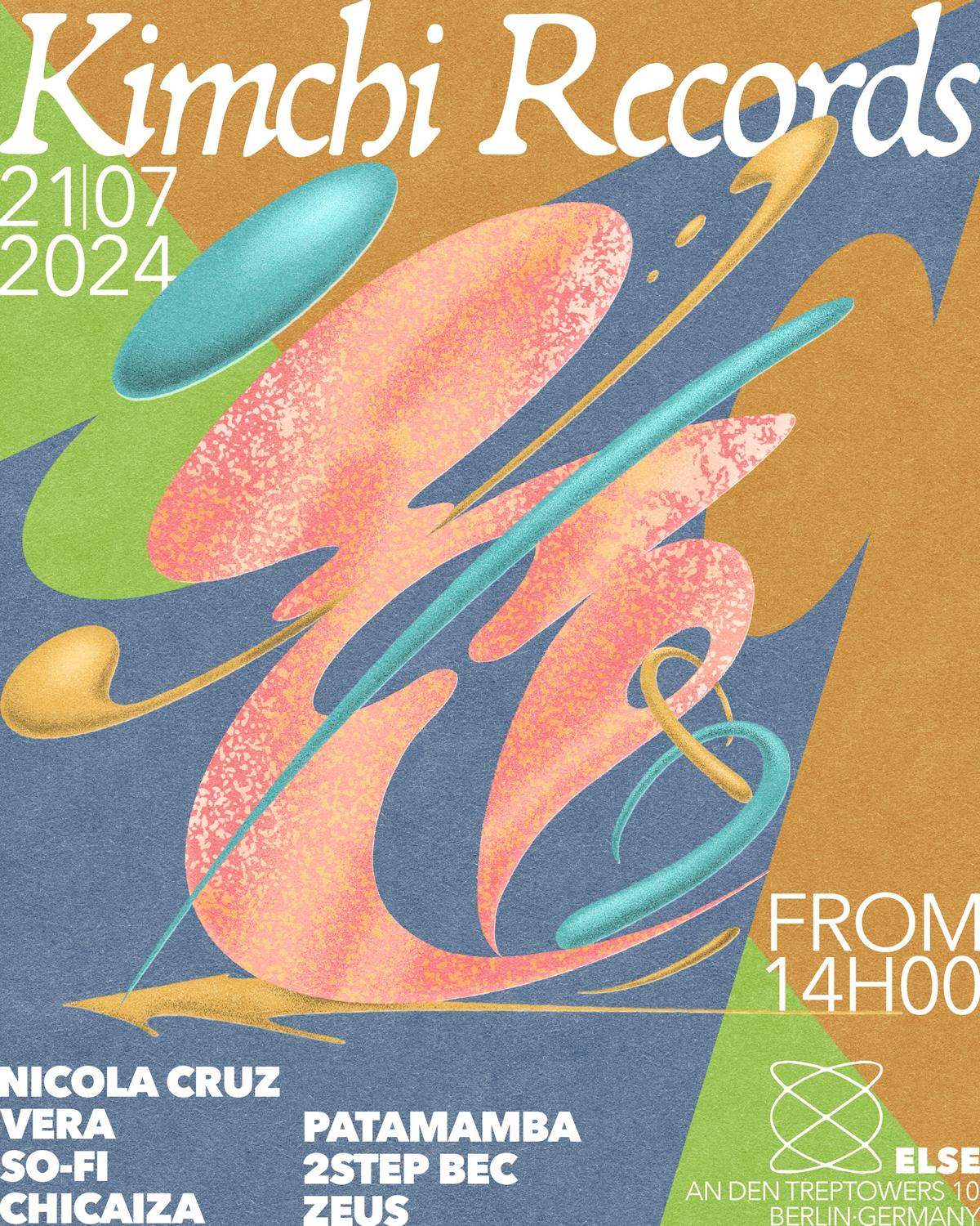 Else X Kimchi Records: Nicola Cruz, Vera, So-Fi, Chicaiza, Patamamba, 2Step Bec, Zeus