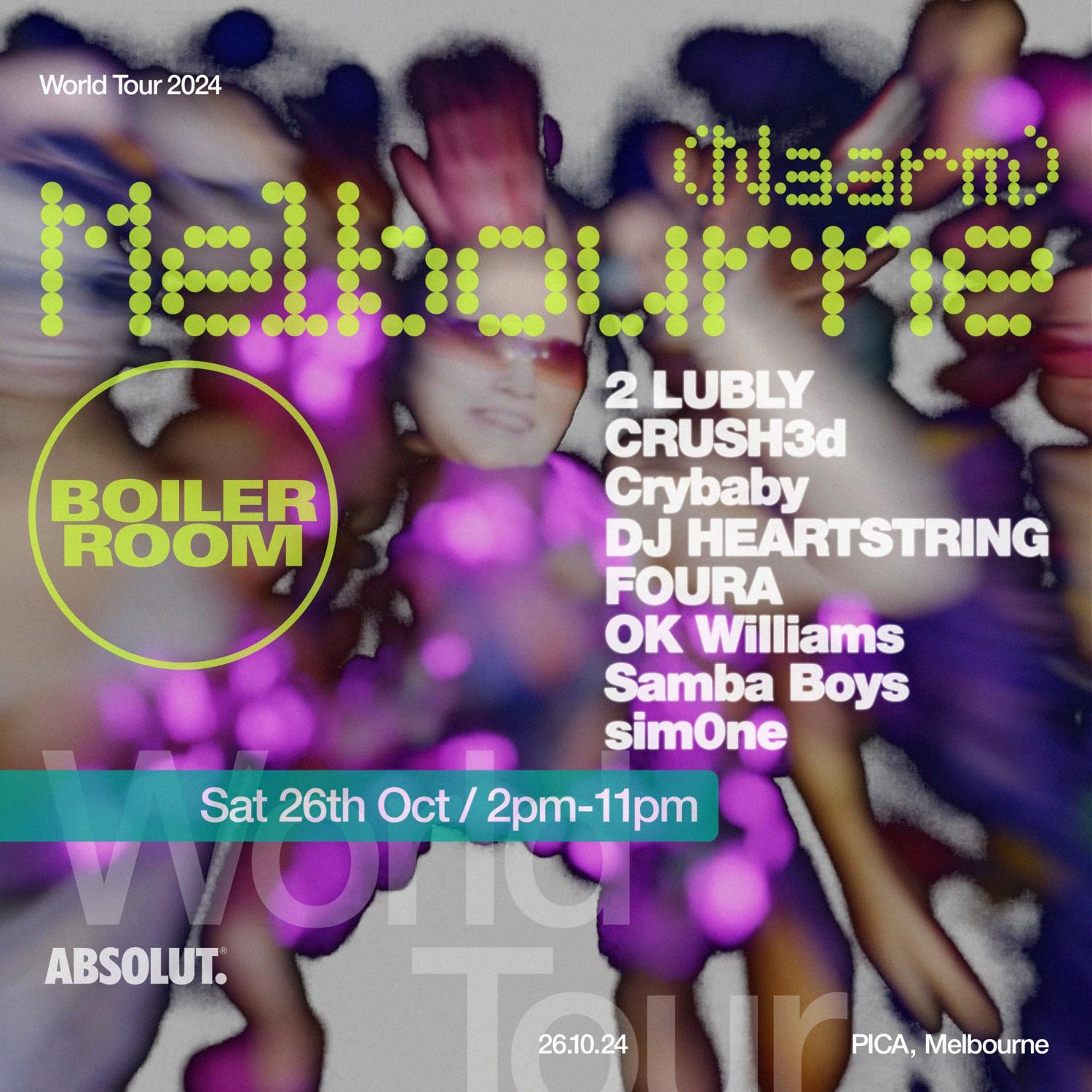 Boiler Room: Melbourne