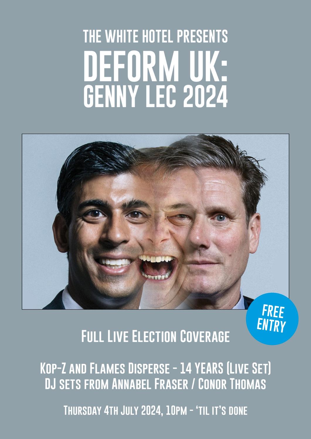 Deform Uk: Genny Lec 2024 {Free Entry}