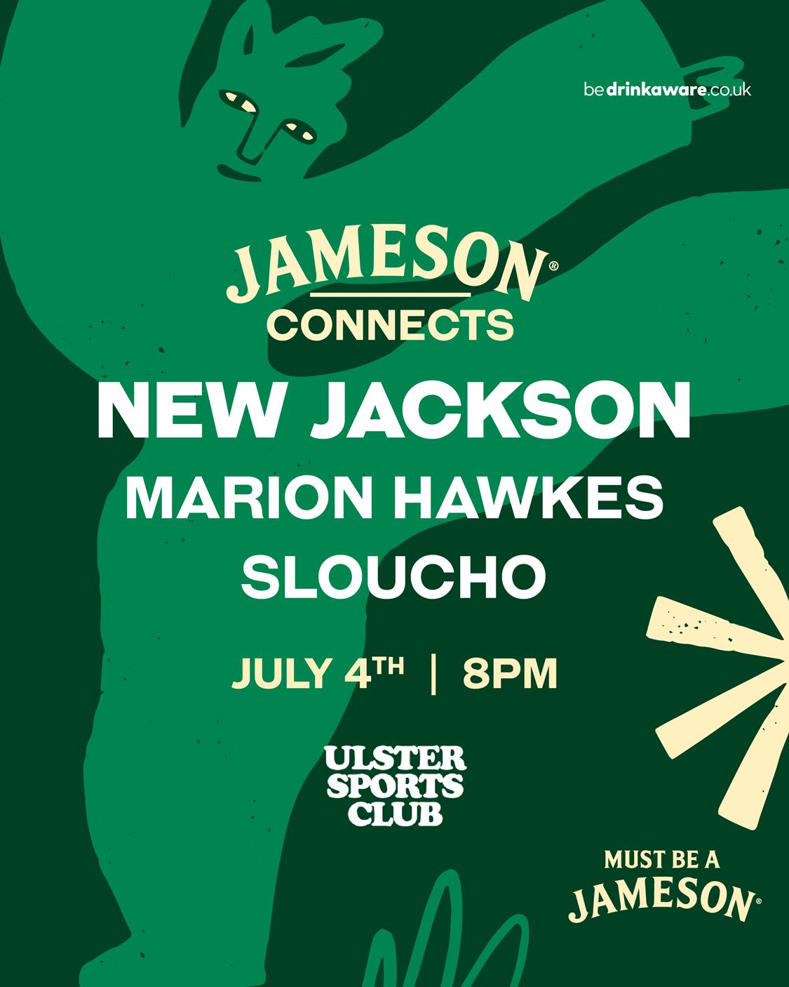 Jameson Connects: Belfast With New Jackson, Marion Hawkes, & Sloucho