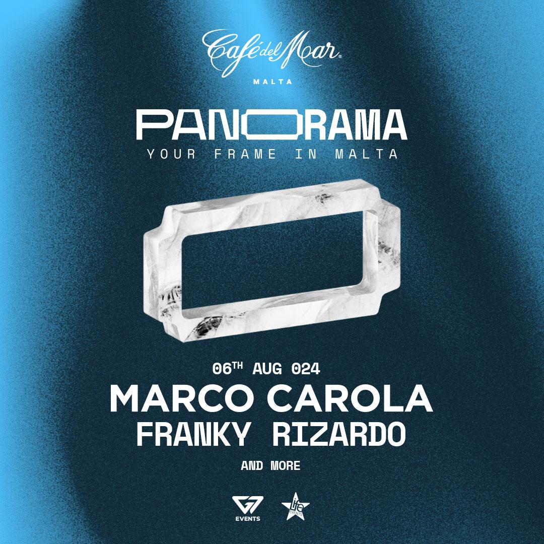 Panorama Malta Presents Marco Carola At Café Del Mar