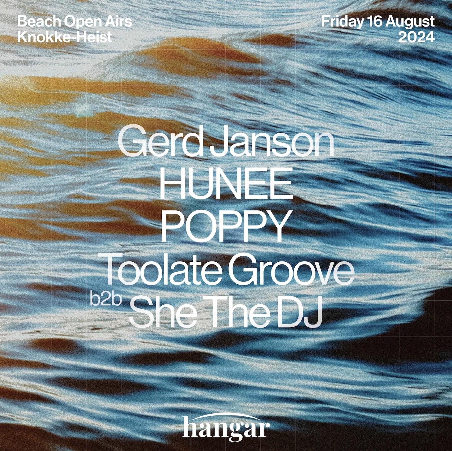 Hangar Invites Gerd Janson & Hunee – On The Beach