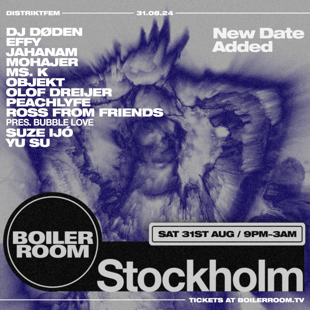 Boiler Room: Stockholm - Saturday