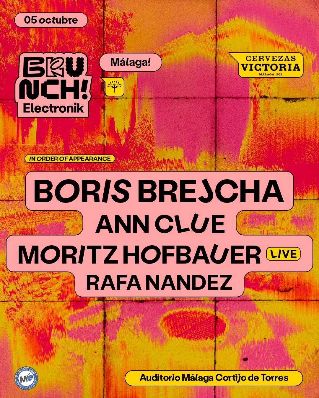 Brunch Electronik Málaga #9: Boris Brejcha, Ann Clue, Moritz Hofbauer (Lve) Y Rafa Nandez