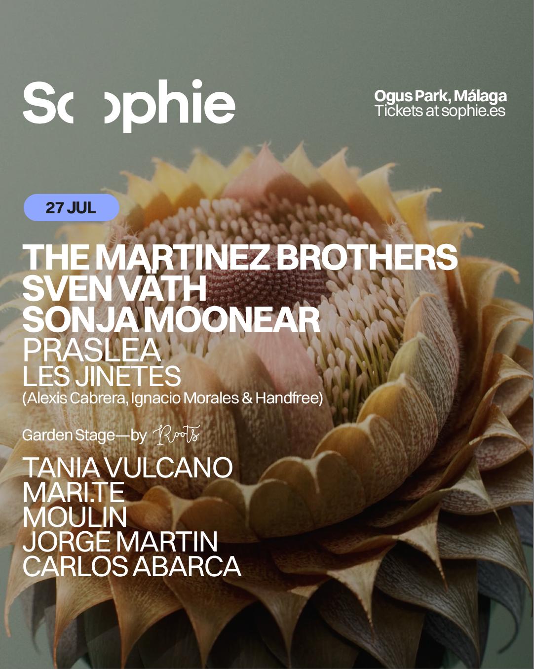 Sophie #3 - The Martinez Brothers, Sven Väth, Sonja Moonear 