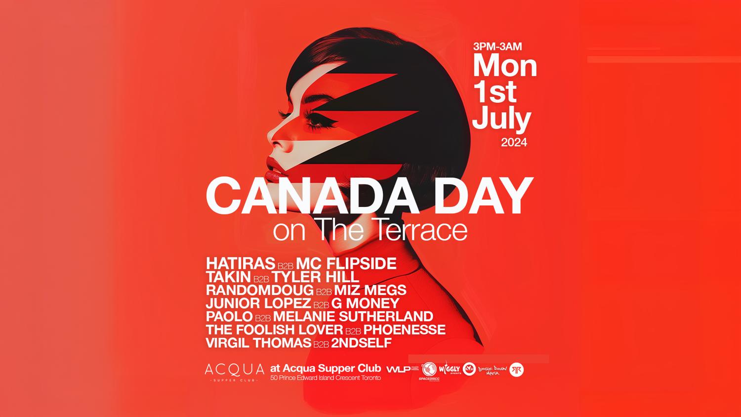 Canada Day On The Terrace