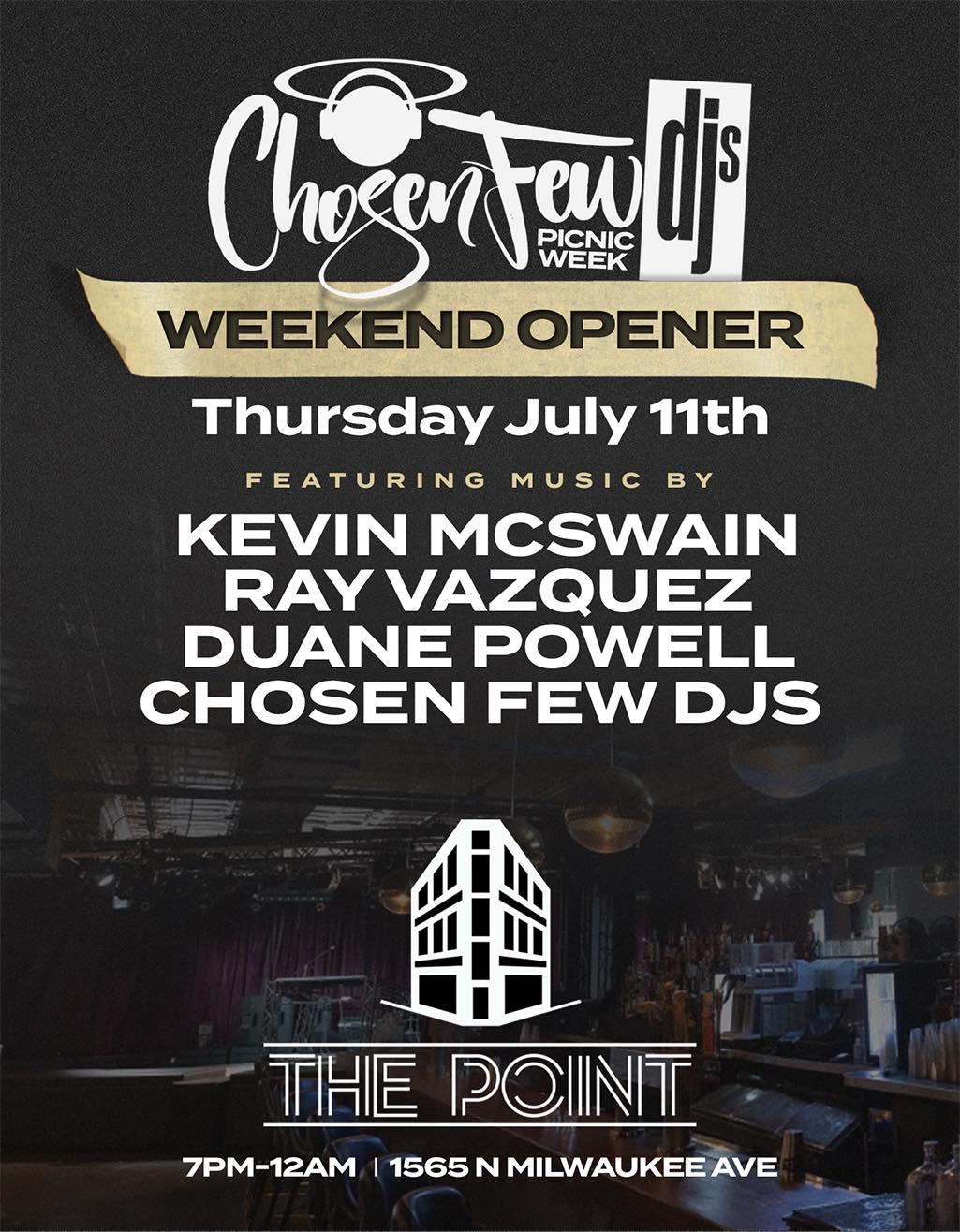 Chosen Few Dj'S Picnic Weekend Opening Party