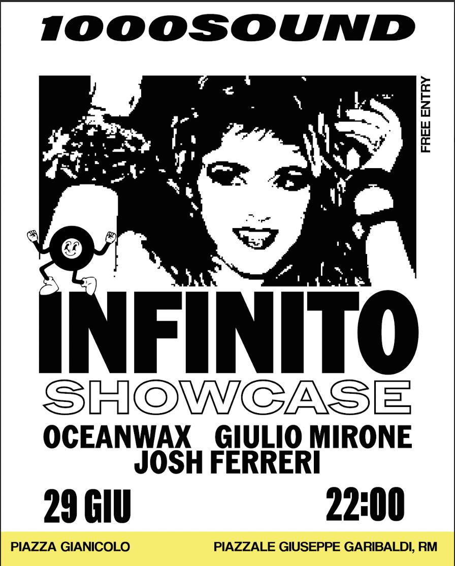 Piazza Gianicolo / 1000 Sound: Infinito Showcase With Oceanwax, Giulio Mirone, Josh Ferreri