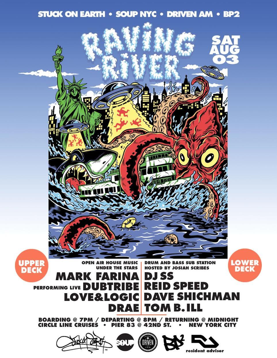 Raving River - Mark Farina, Dubtribe Sound System (Live), Dj Ss, Reid Speed, More