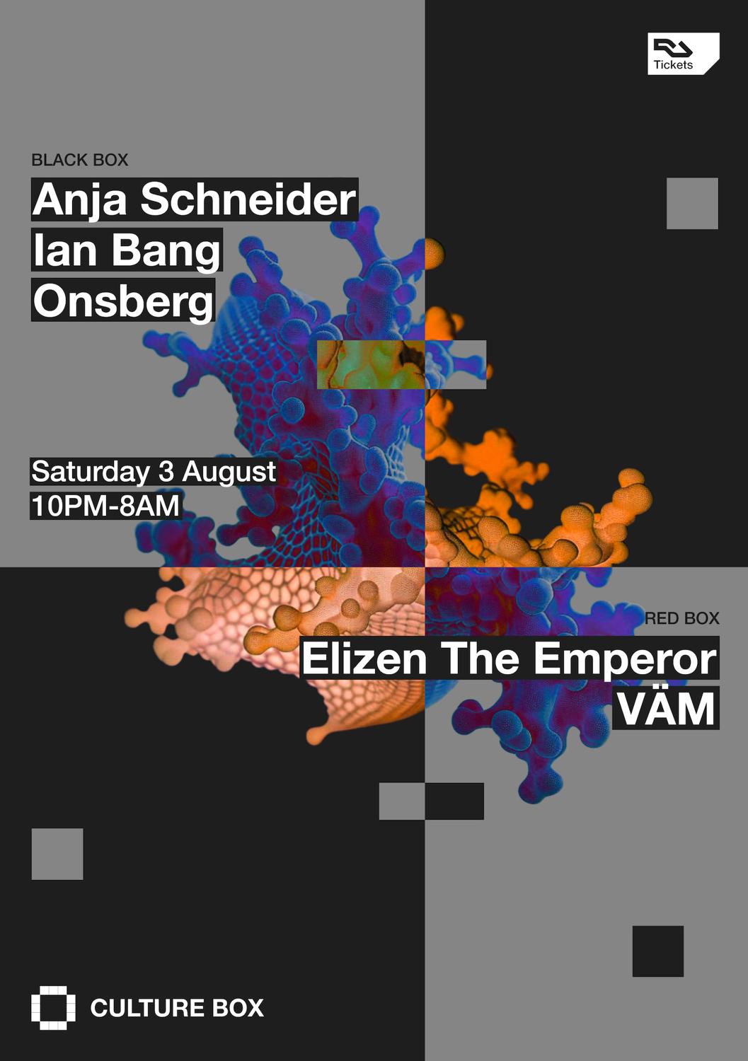 Anja Schneider / Ian Bang / Onsberg / Elizen The Emperor / Väm