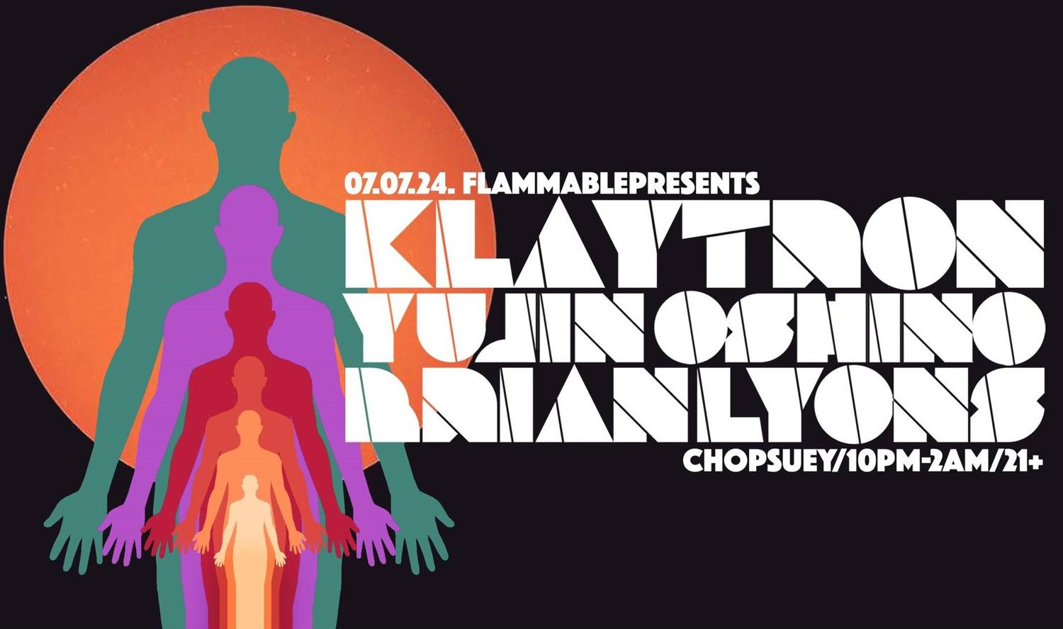 Flammablepresents: Klaytron! With Yujin Oshino & Brian Lyons