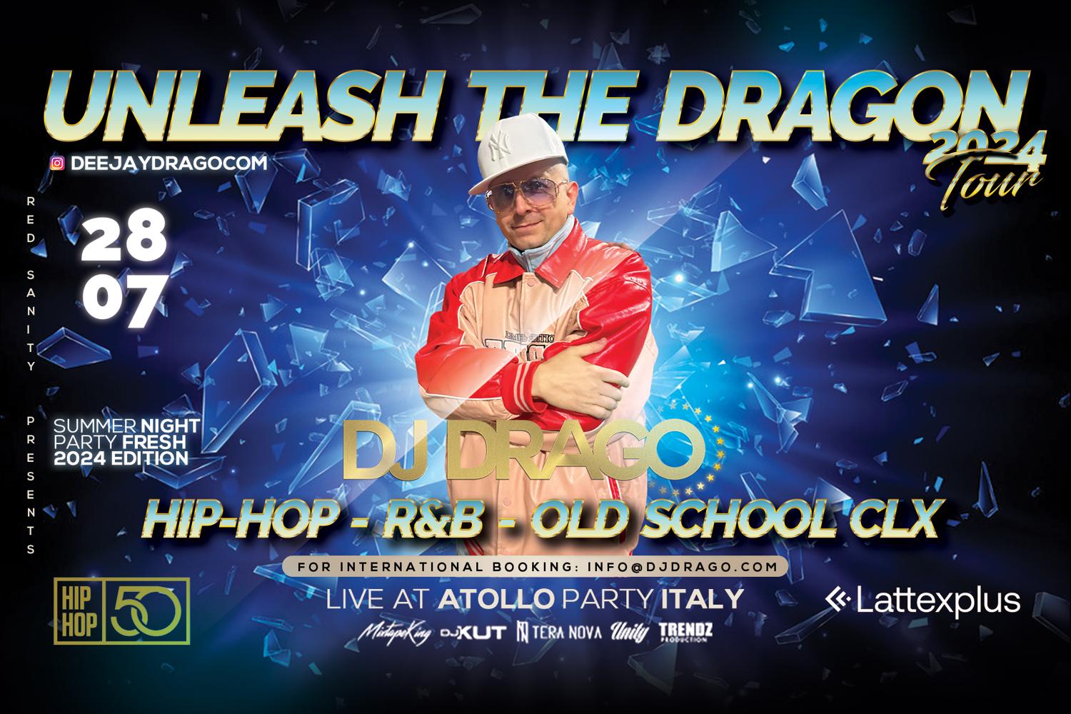 Dj Drago - Unleash The Dragon Tour 2024 - Live Party