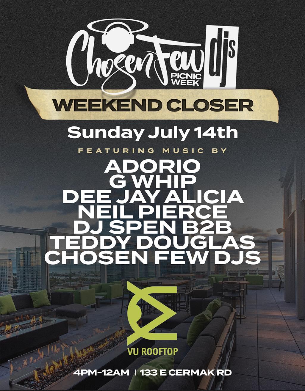 Official Chosen Few Picnic Weekend Closing Party