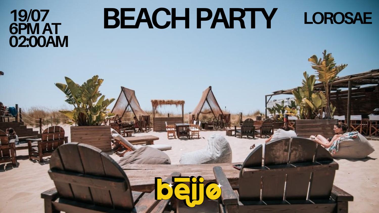 Beach Party 19/07