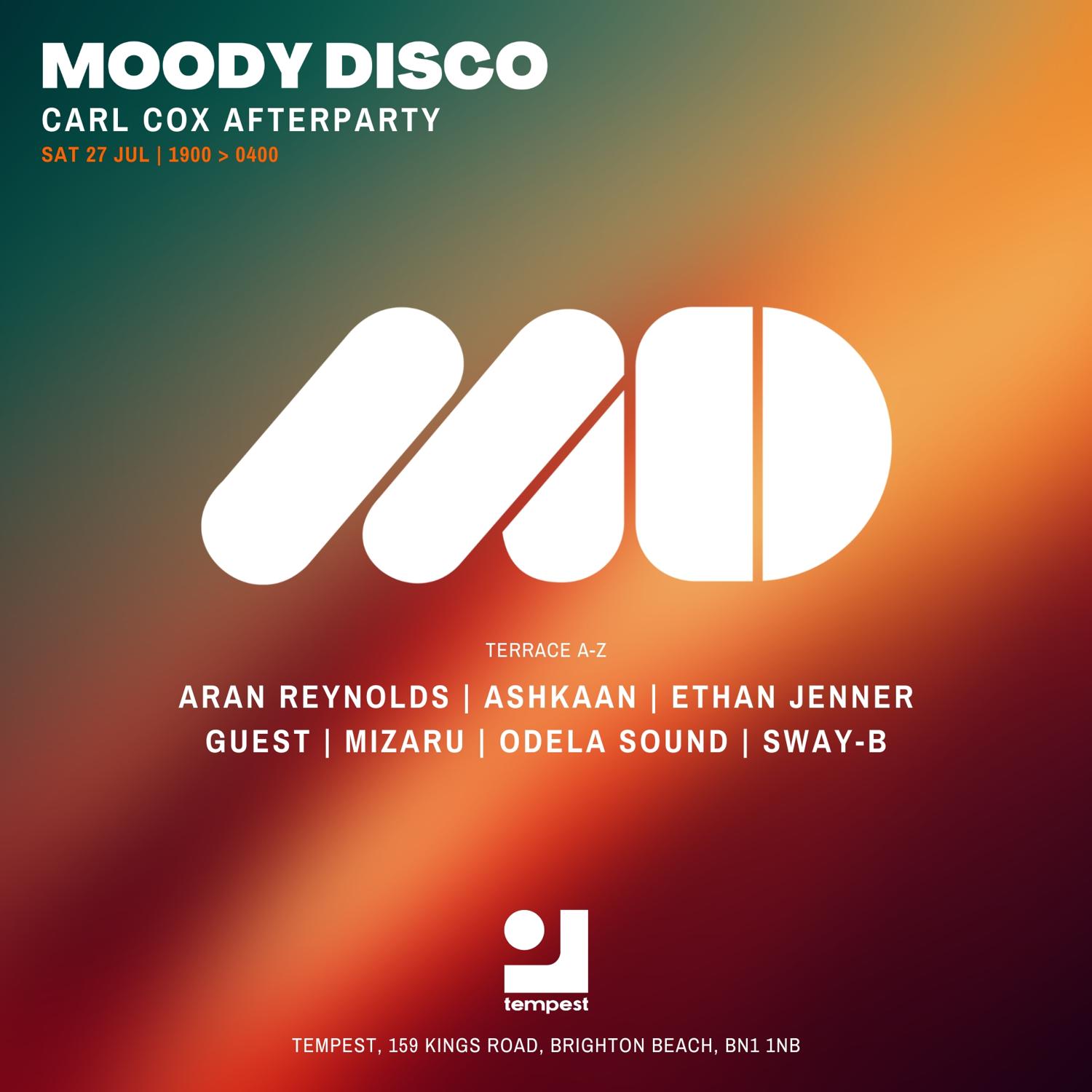 Moody Disco: Carl Cox Afterparty