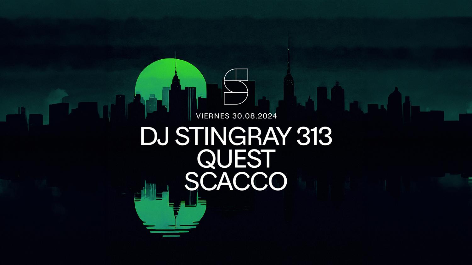 Studio Present: Dj Sting 313 / Quest / Scacco