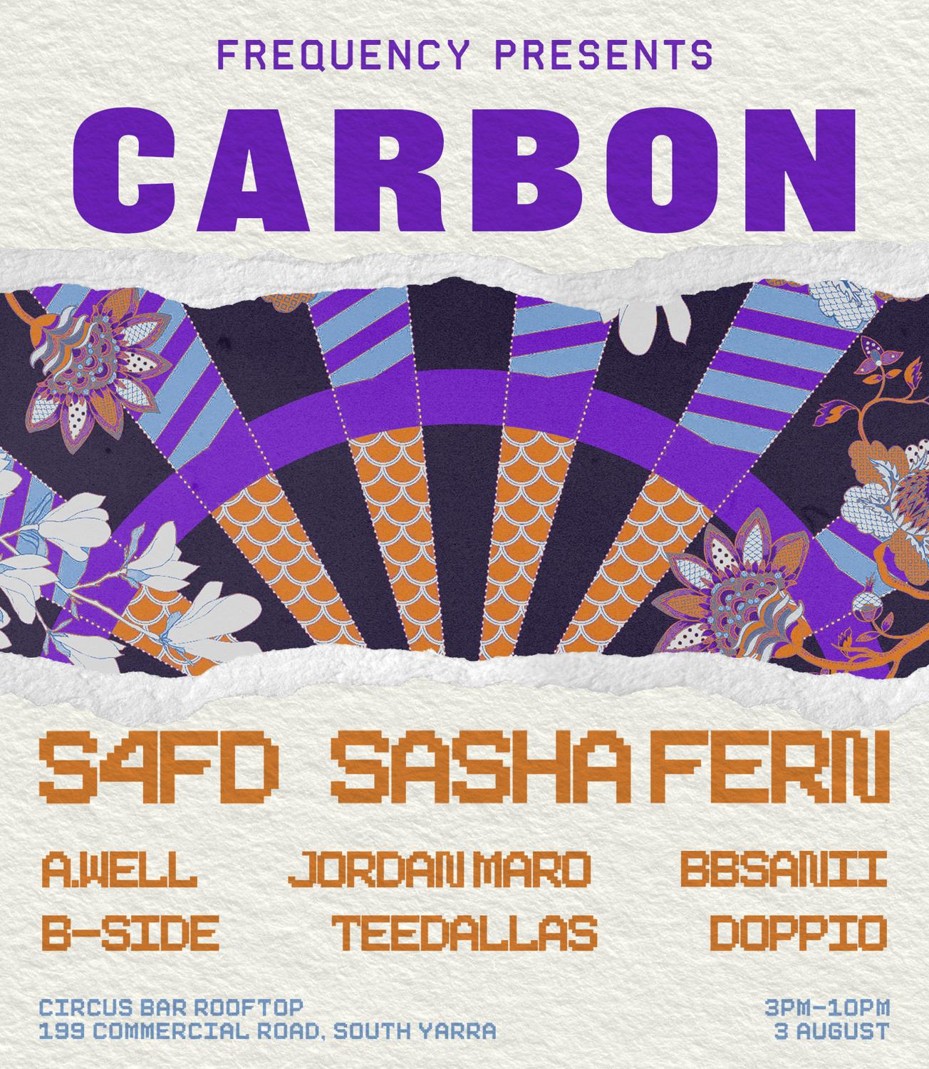 Carbon Rooftop Day Party Ft: S4Fd & Sasha Fern