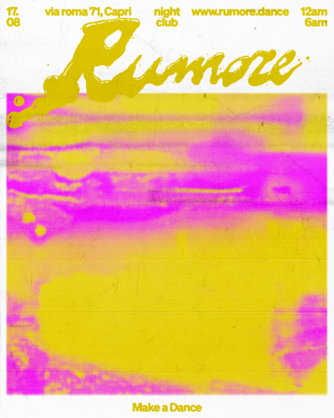 Rumore Season 24 Party N. 11 W/ Make A Dance