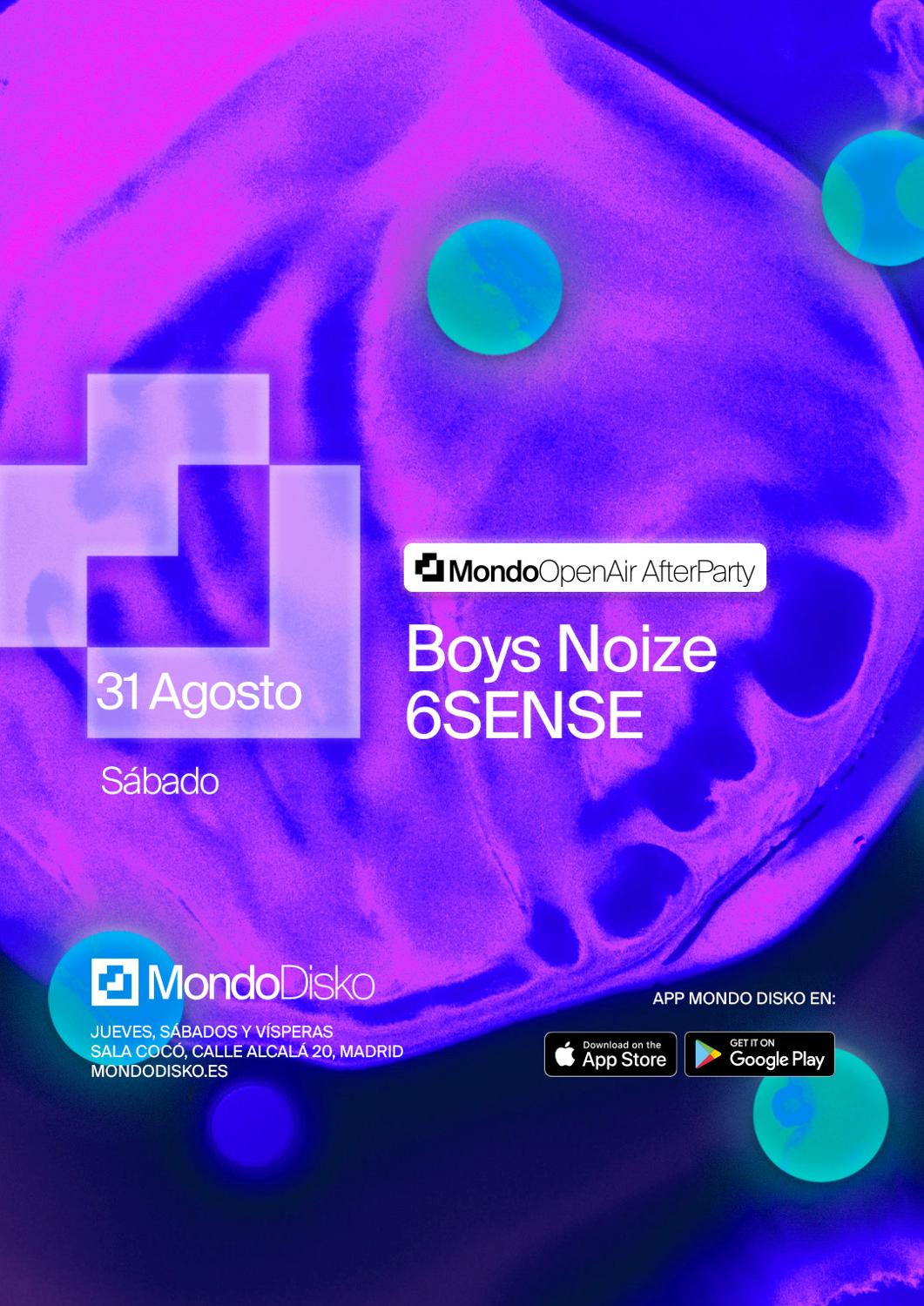 Afterparty: Boys Noize / 6 Sense