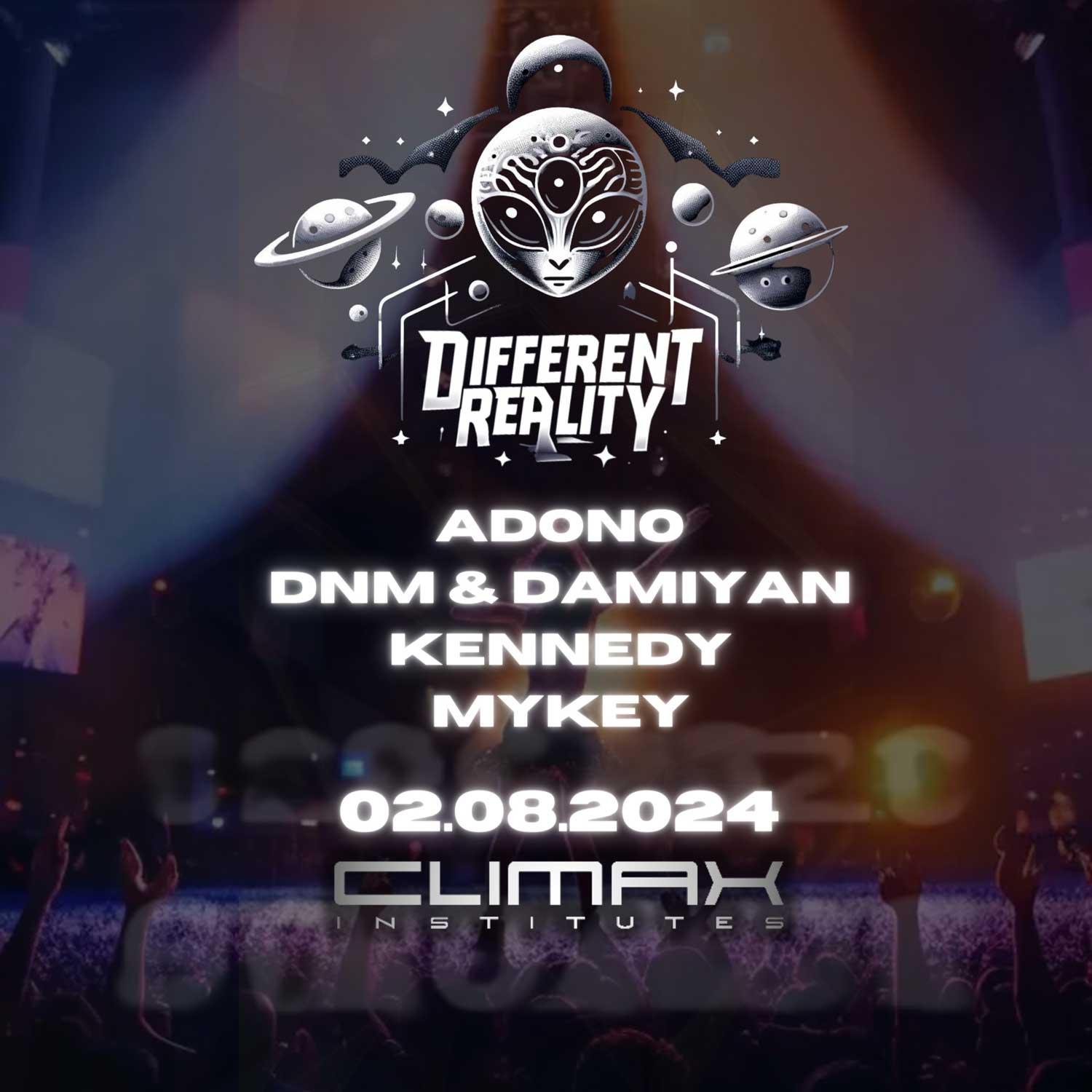 Different Reality W/Adono, Dnm & Damiyan, Kennedy, My Key