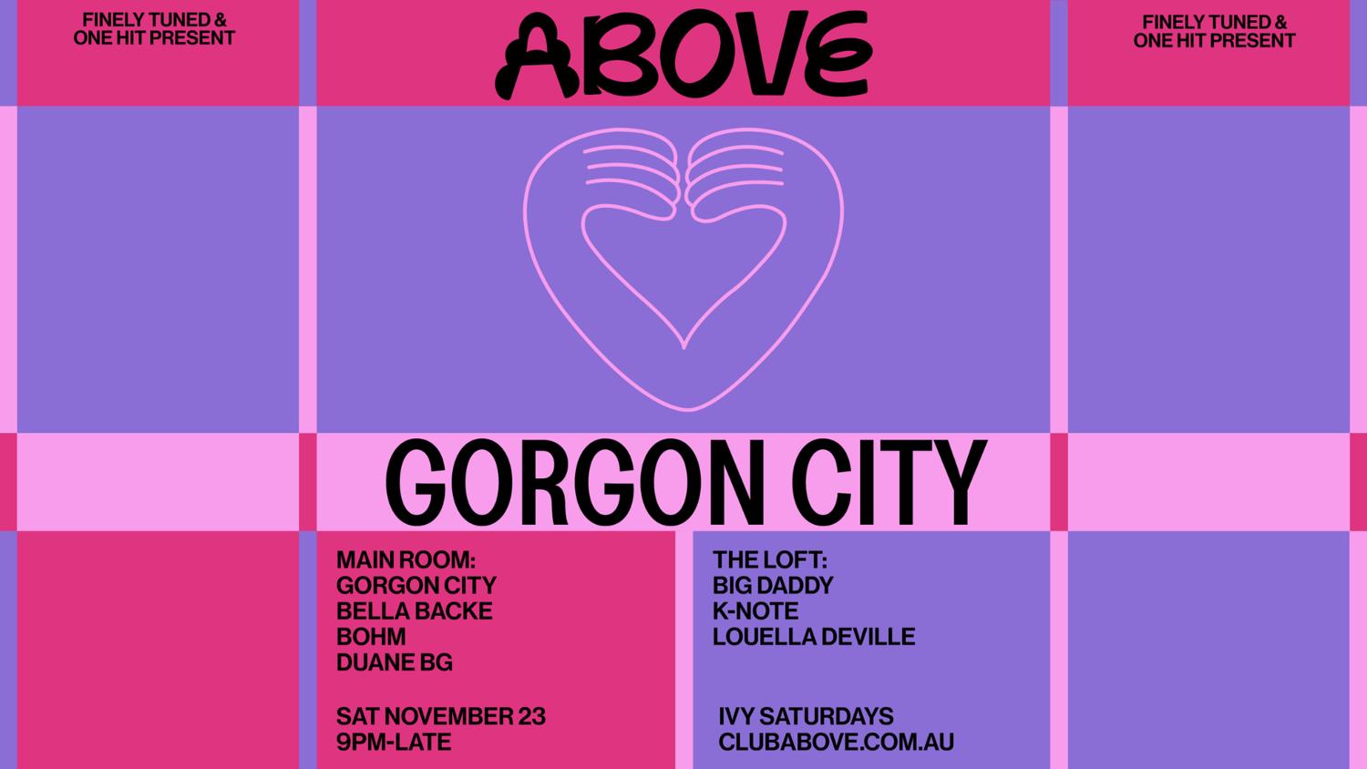 Above — November 23 Feat. Gorgon City