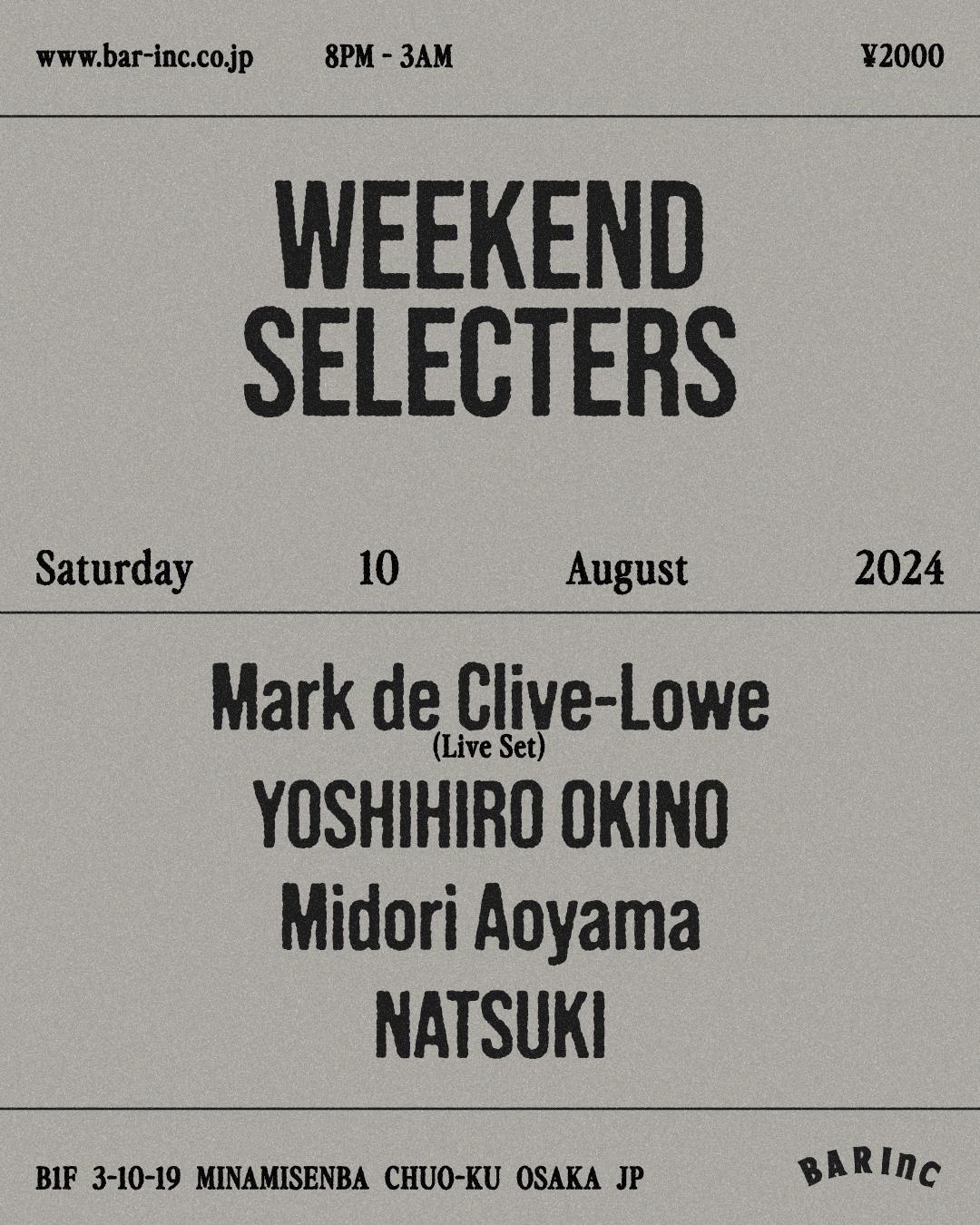 Weekend Selecters