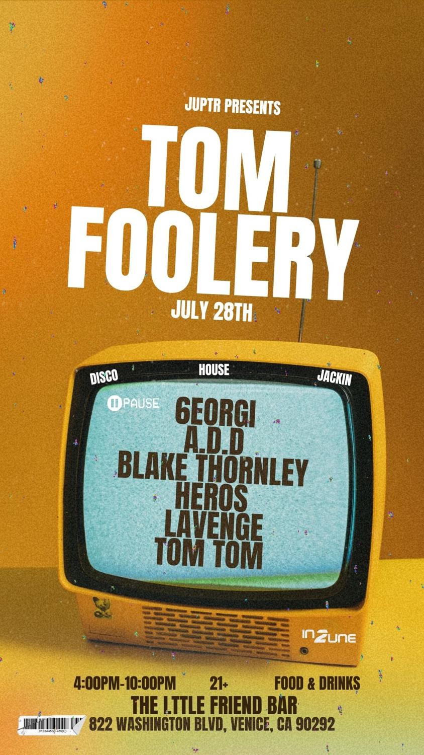 Tom Foolery @Thelittlefriend Venice Beach