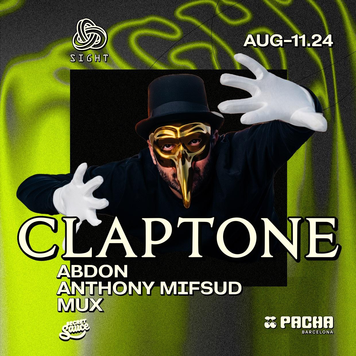 Sight & Sweet Sauce: Claptone, Abdon, Anthony Mifsud & Mux