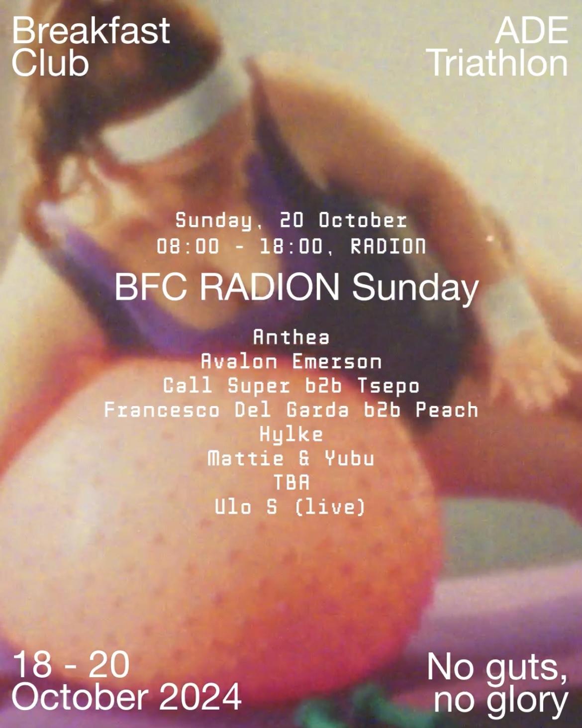 Breakfast Club Ade Triathlon: Radion Sunday