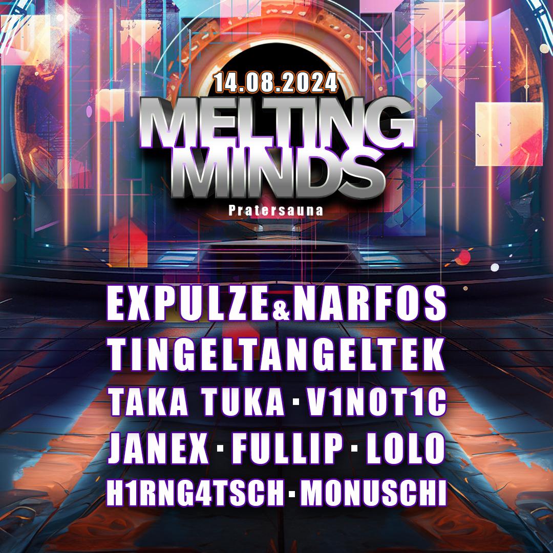 Melting Minds With Expulze & Narfos Live & Step To Tek Bunker