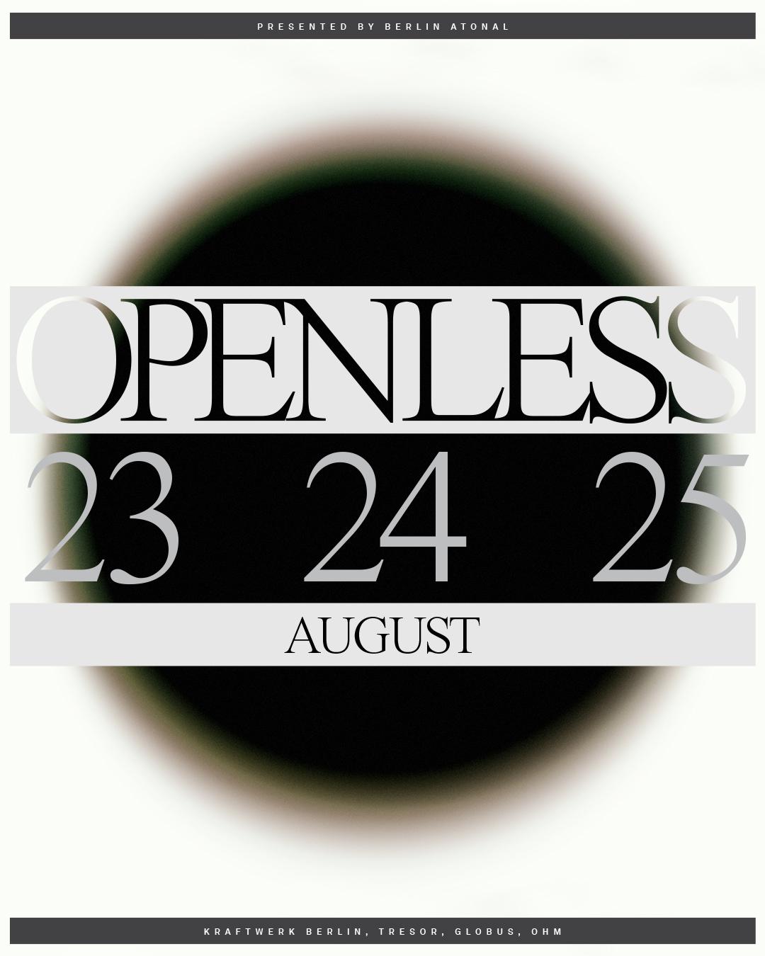 Openless By Berlin Atonal