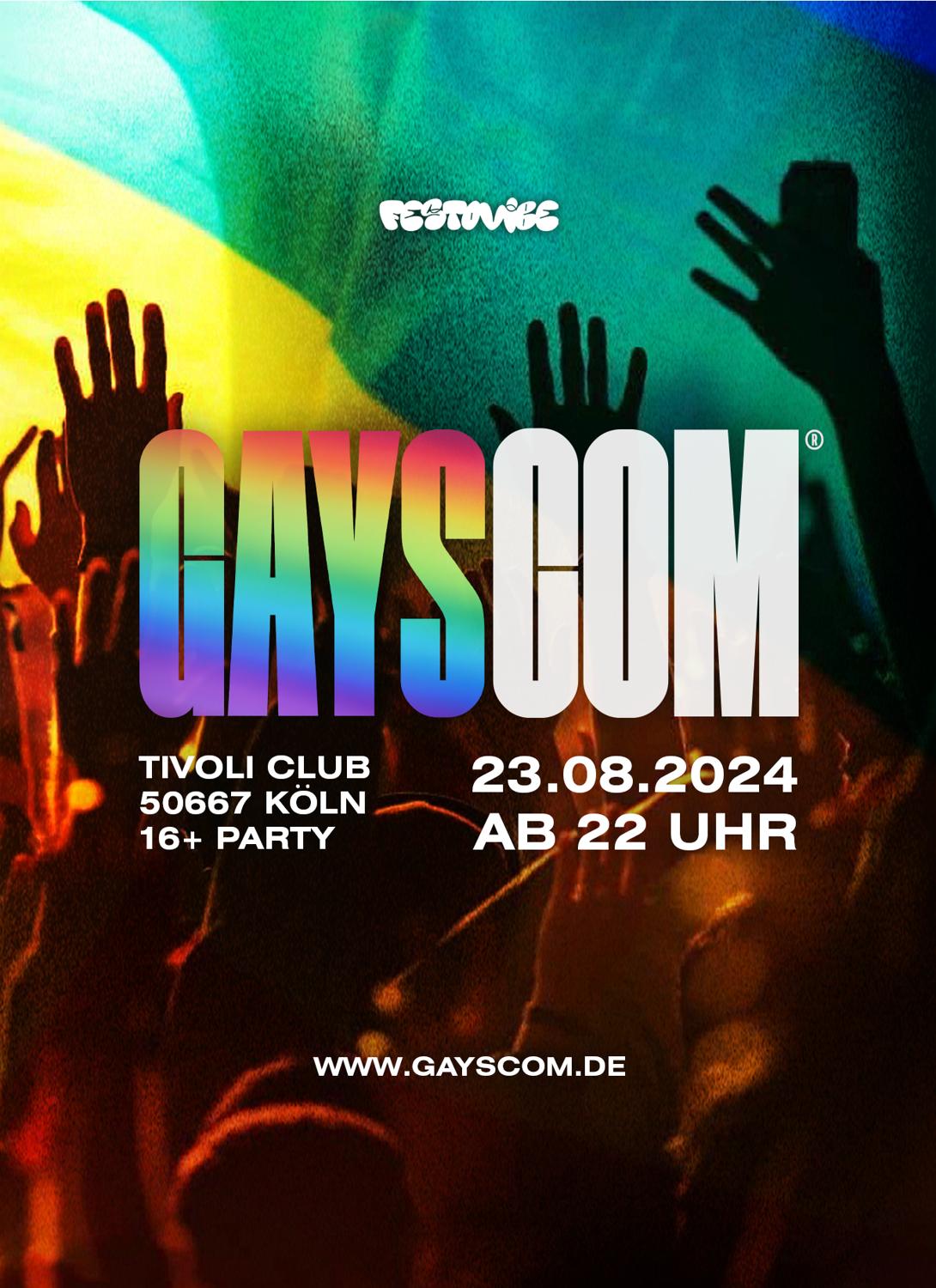 Gayscom Köln 2024 // Lgbtq 16+ Party