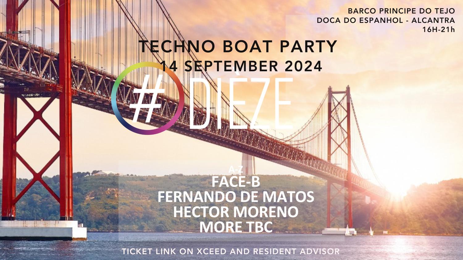 Techno Boat Party By Dieze