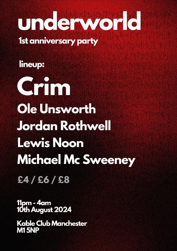 Underworld: 1 Year Anniversary Party