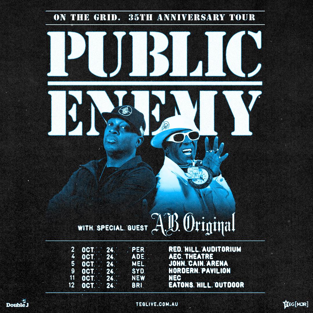 Public Enemy 'On The Grid' 35Th Anniversary Tour - Sydney