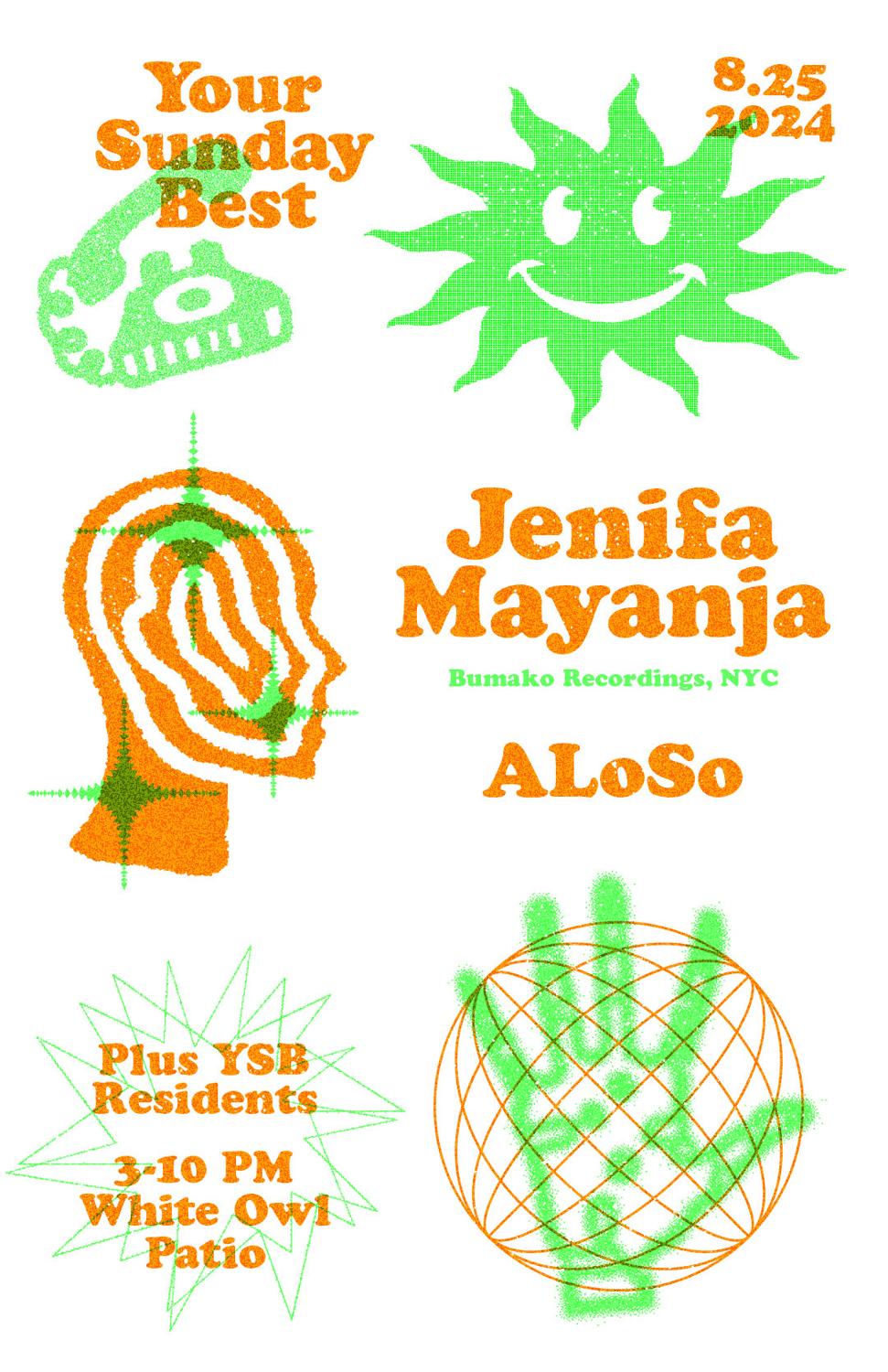 Your Sunday Best With Jenifa Mayanja (Bumako Recordings, Nyc), Aloso