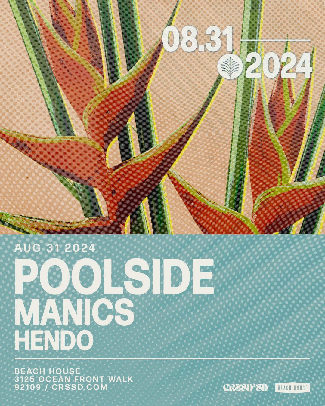 Fngrs Crssd Presents Palms Beach Club With Poolside + Manics