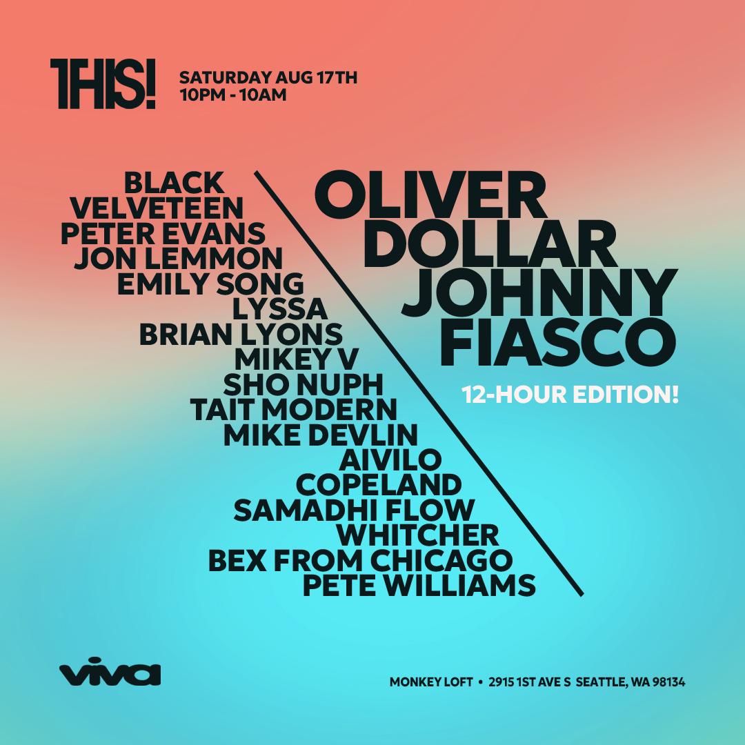 Viva Recordings - This! 12Hr Edition With Oliver Dollar, Johnny Fiasco