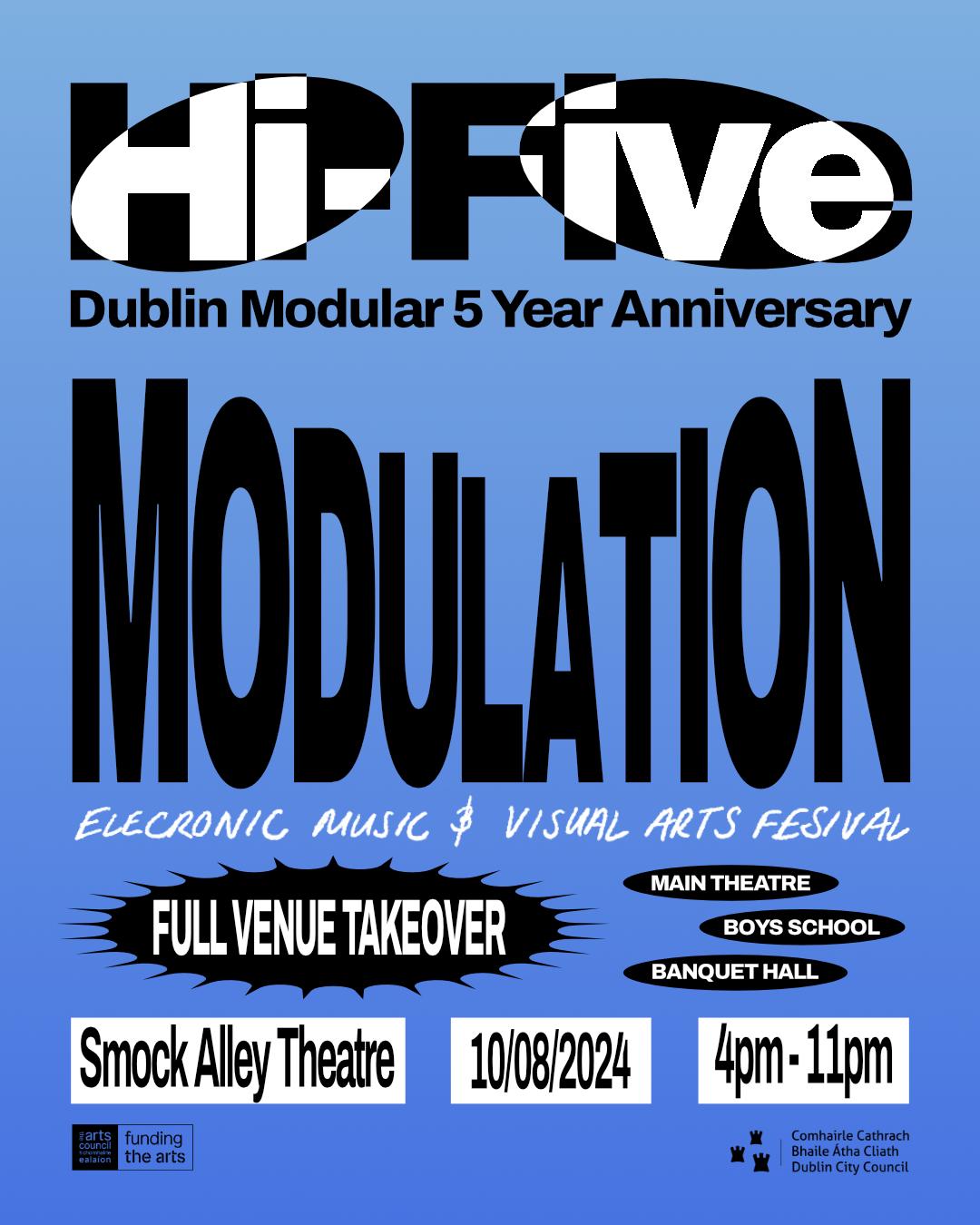 Dublin Modular 'Modulation' (Hi-Five)- Festival Of Electronic Music & Arts; Smock Alley Theatre